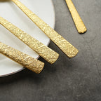 Royal Design Stainless Steel Flatware | Gold Cutlery Sets