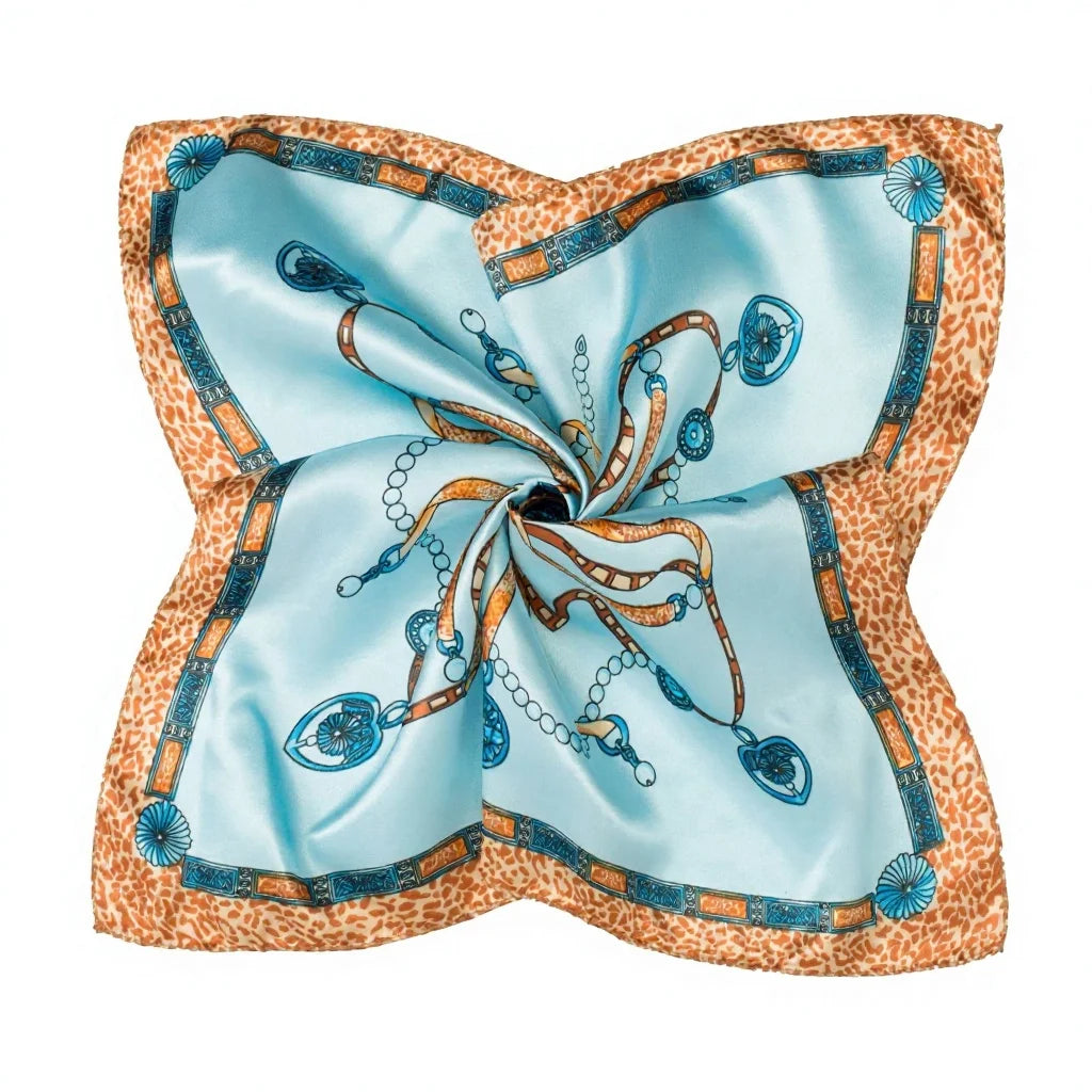 Personalized Silk Satin Scarves | 2-Piece MOQ & 3-7 Day Lead Time | 46 Colors | OEM Manufacture