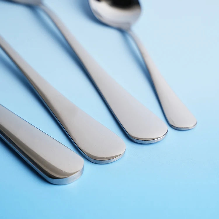 24-Piece Stainless Steel Cutlery Set | Mirror Polish | 40-Day Lead