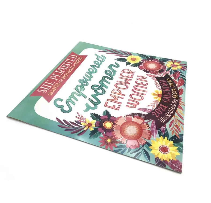 Custom 4-Color CMYK Wall Calendars & Planners with Foil Stamping | 500pc MOQ Corporate Branded Calendar Printing