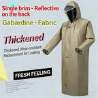 Custom Reflective Motorcycle Raincoat | 500 Pcs MOQ Heavy-Duty Oxford Cloth