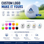 Custom Foam Golf Balls | Rubber+Surlyn Practice Balls | Bulk Promotional Gifts