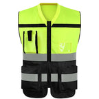 Custom ANSI Class 2 Safety Vests with Logo – 100 pc MOQ