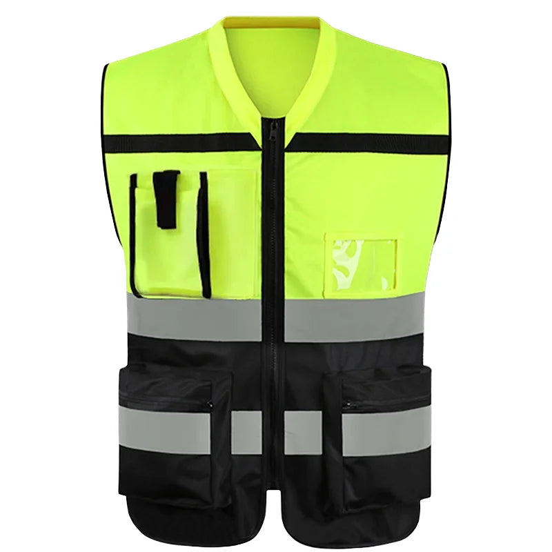 Custom ANSI Class 2 Safety Vests with Logo – 100 pc MOQ