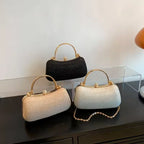 Custom Crystal Clutch Bags – PU Evening Bag with Crystal Handle