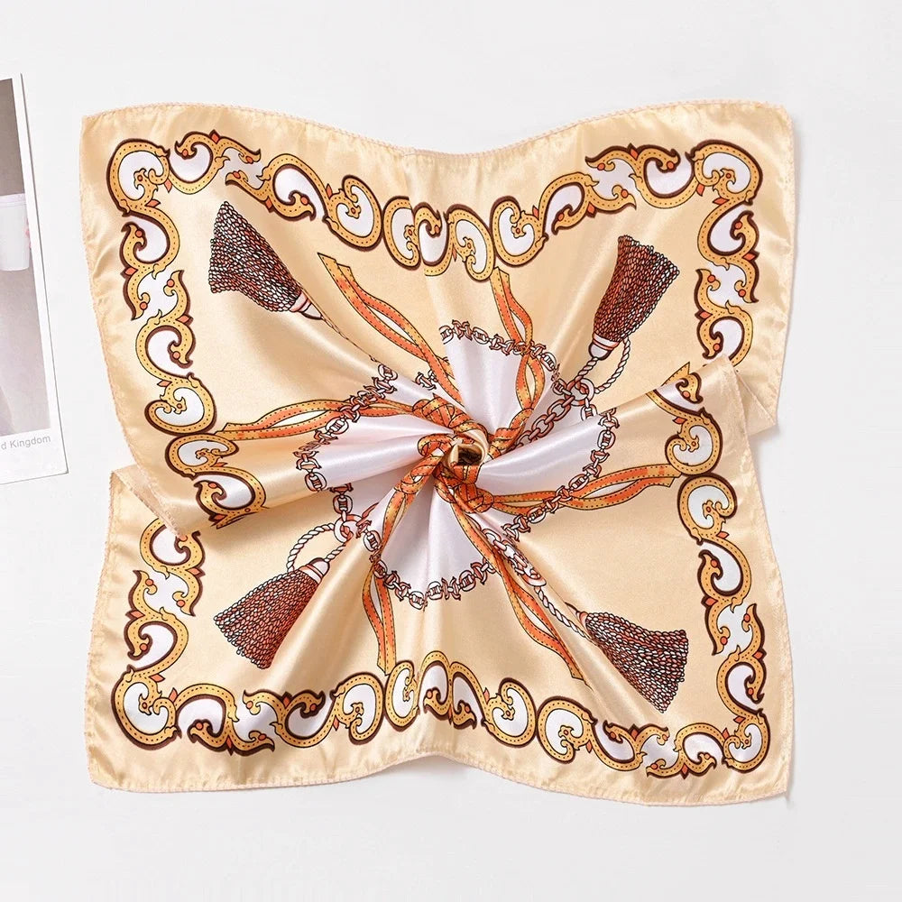 Personalized Silk Satin Scarves | 2-Piece MOQ & 3-7 Day Lead Time | 46 Colors | OEM Manufacture