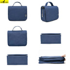 Custom Hanging Toiletry Bag — 500 MOQ, 35-Day Lead Time