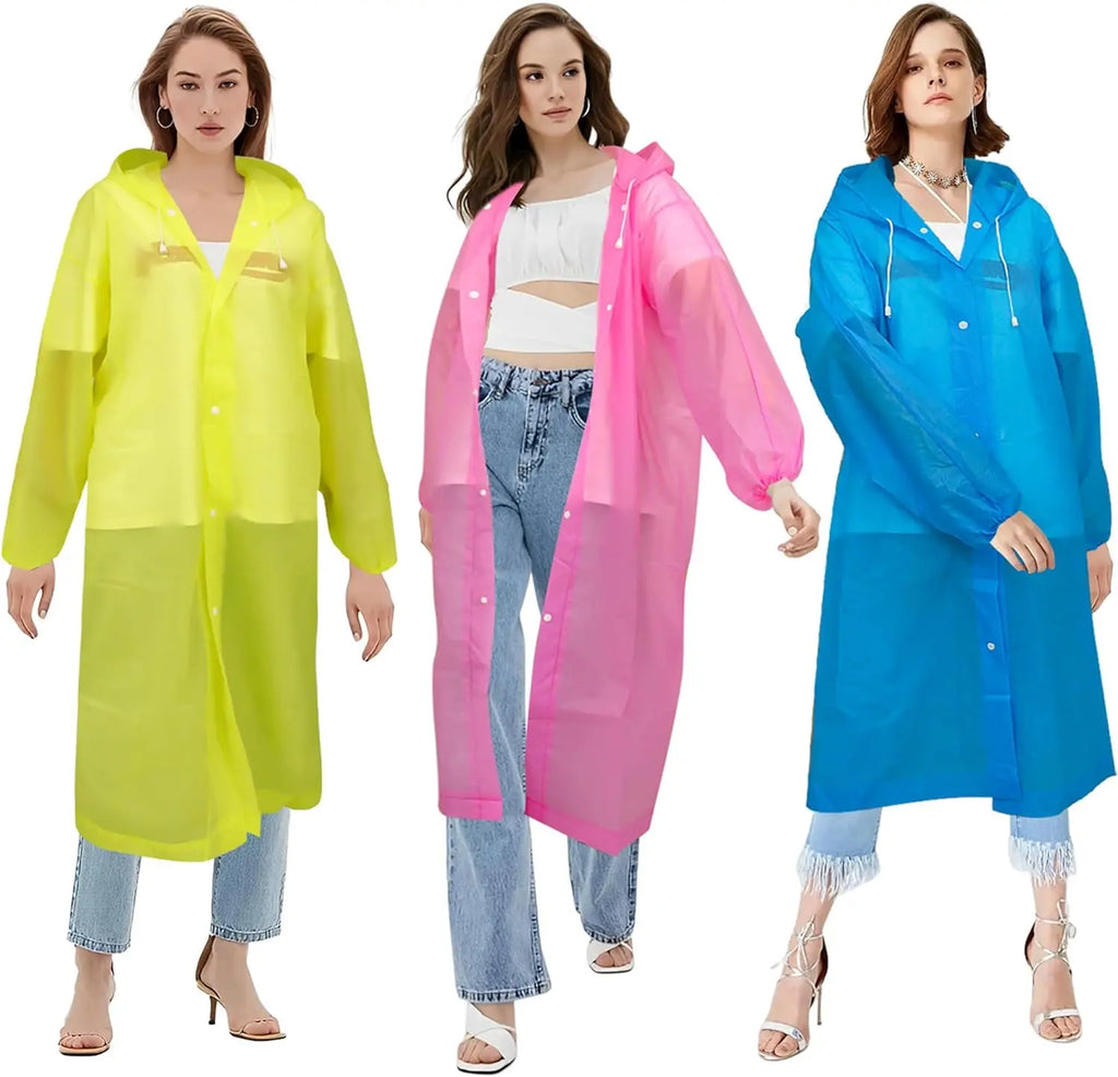 Custom Logo Disposable PEVA Raincoats for Events | 150cm Adult Rainwear | 10,000+ Bulk Orders