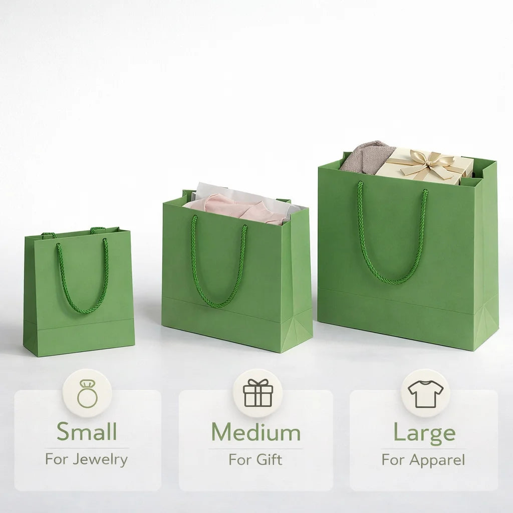 Custom Paper Shopping Bags | Kraft Boutique Retail Bags