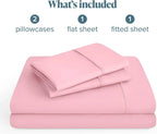 100% Organic Cotton Bed Sheets | 300 Thread Count | 4-Piece Set | Custom Size | Grade A