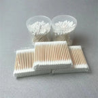 Medical-Grade Cotton Swabs CE0197 ISO13485 | Bamboo/Wood/Plastic Sticks | 15-Day Lead Time
