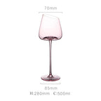 Pink Champagne Glasses | Flamingo Style Wine Goblets