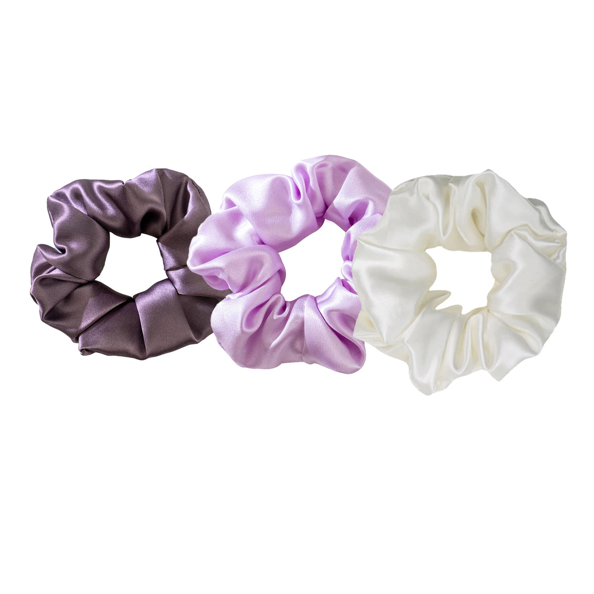 Custom Silk Scrunchies with Logo | Bulk MOQ 2 Pcs