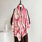 Custom Jacquard Men's Winter Scarves | 20-Piece MOQ & 10-Day Lead Time | Windproof Polyester