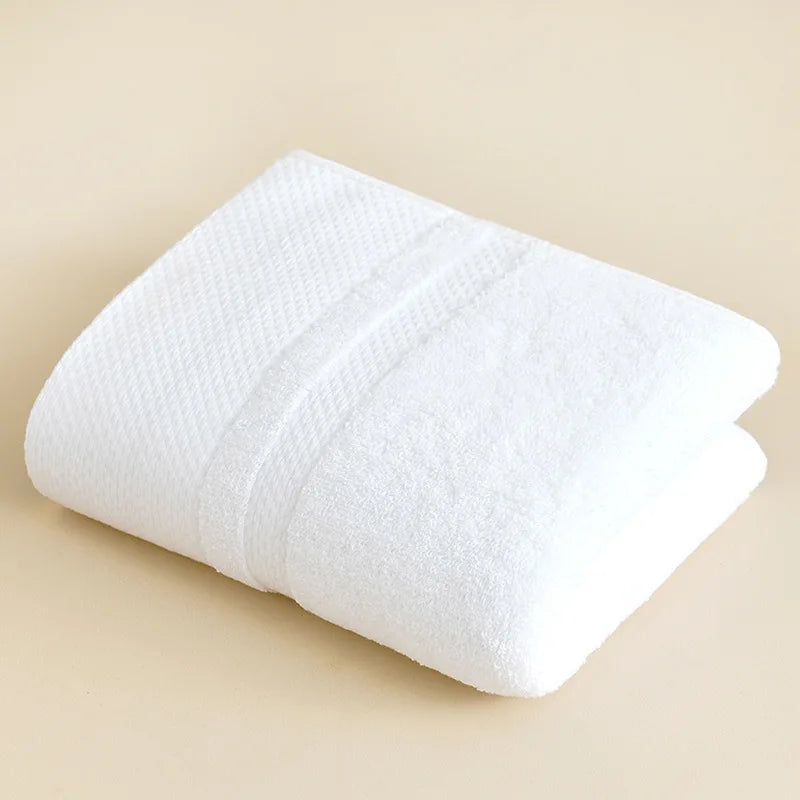 100% Pure Cotton Extra-Thick Face Towel | 120g | OEM Logo | 1 MOQ | Hotel Spa