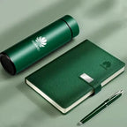 Custom Corporate Gift Set with Logo | Water Bottle Pen Notebook | 10 MOQ