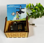 Wooden Hand-Cranked Music Box | Howl's Moving Castle | 10 MOQ | Custom