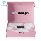 Custom Biodegradable Corrugated Box | Folding Cake Cookie Packaging | Wholesale