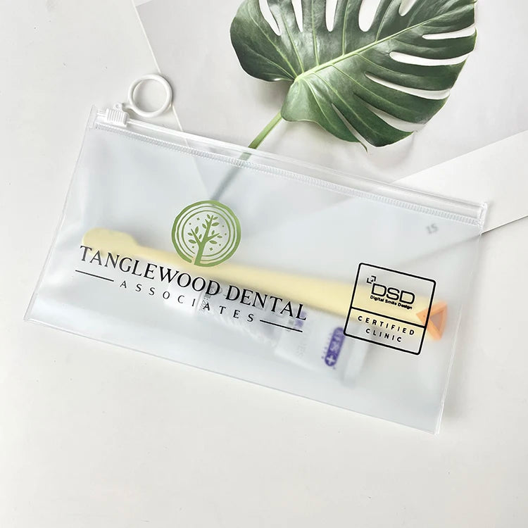 Custom Printed PVC Pouch with Full-Color Print | Waterproof Toiletry Bag for Travel & Gift Packaging