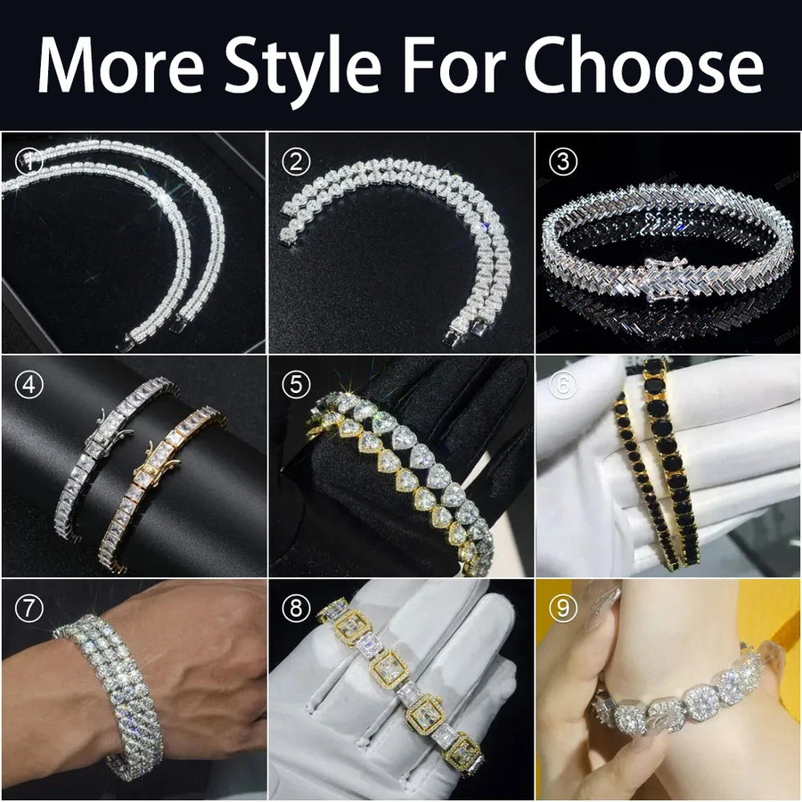 IGI Certified Lab Grown Diamond Tennis Bracelet | 10K/14K/18K | MOQ 1