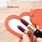 Custom Heart-Shaped Mirrors with Logo | HD Glass | MOQ 100 pcs