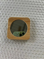 Bamboo Pocket Mirrors with Custom Logo | Eco-Friendly | Wholesale