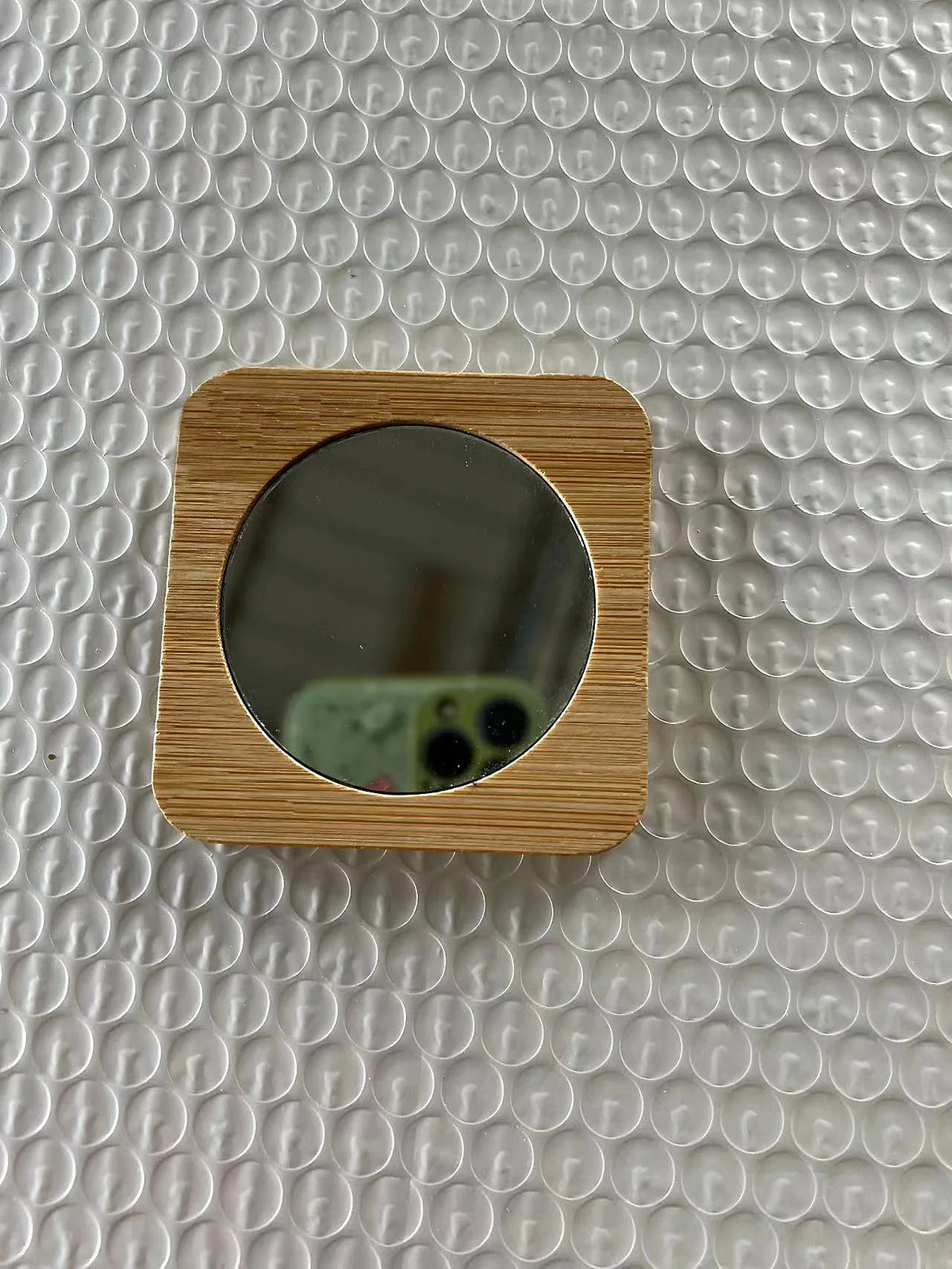 Bamboo Pocket Mirrors with Custom Logo | Eco-Friendly | Wholesale