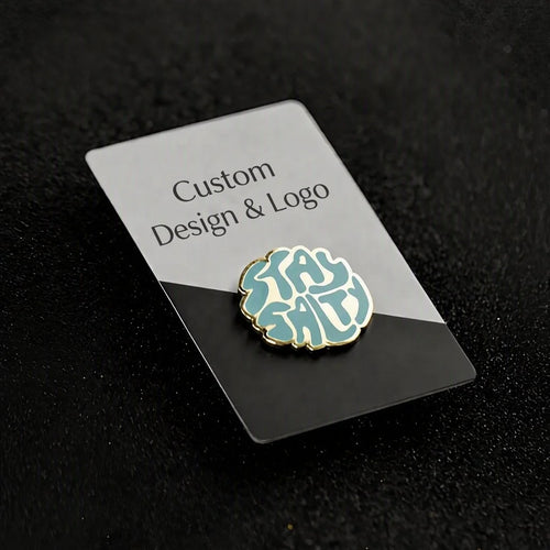 Custom Enamel Pin Backing Cards | MOQ 100 Pcs