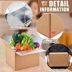 Custom 5-Ply Corrugated Shipping Box with Logo | 7-Day Lead Time for 10,000 Units