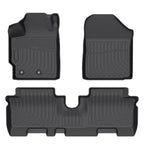Toyota Yaris 3D All-Weather TPE Floor Mats Full Set (2006-2009, 2014-2022)