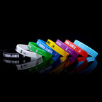 Custom Silicone Wristbands | Embossed | MOQ 100