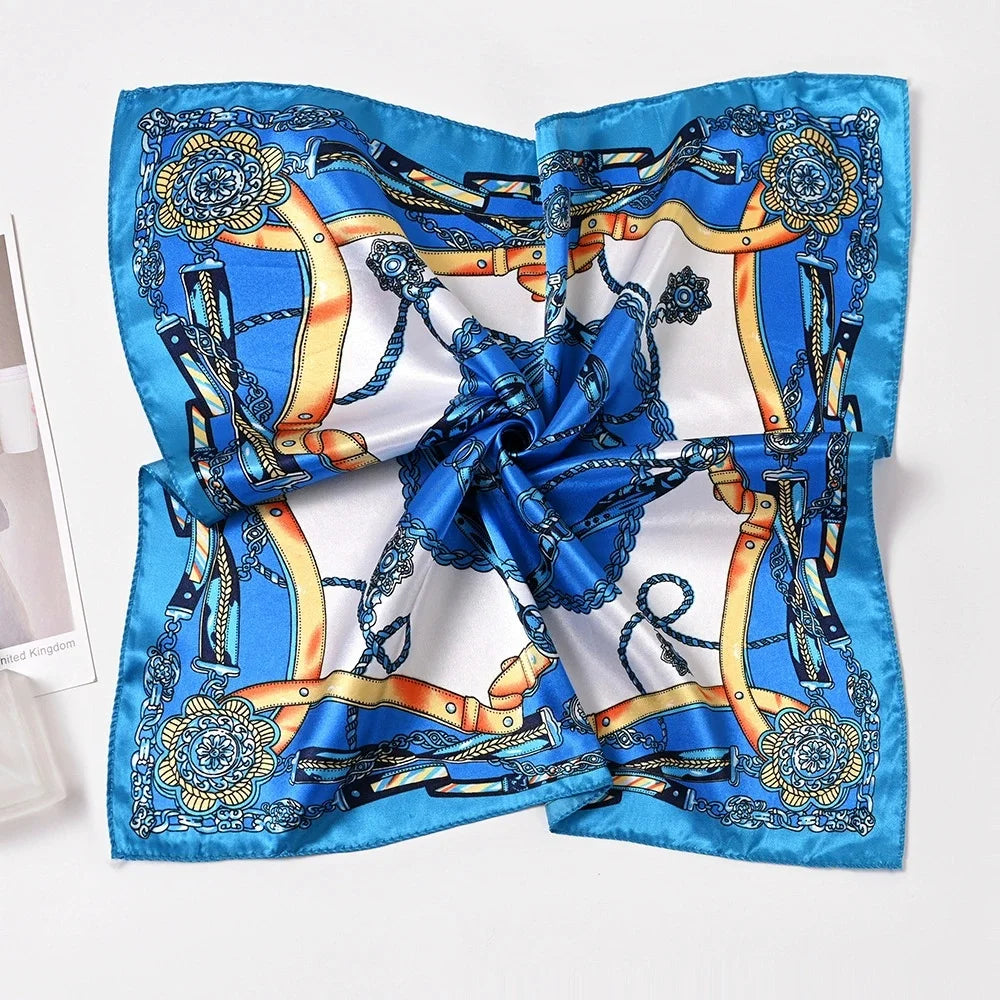 Personalized Silk Satin Scarves | 2-Piece MOQ & 3-7 Day Lead Time | 46 Colors | OEM Manufacture