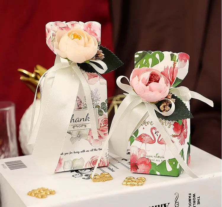 Custom Candy Boxes 100 pcs | Wedding Favor Packaging
