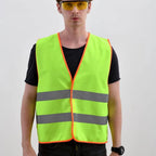 Custom Safety Vest CE EN20471 120gsm Reflective Vest with Logo Customization