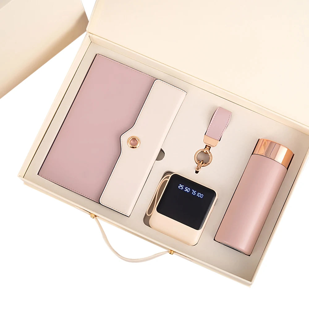 Luxury Corporate Gift Sets with Logo – 5-in-1, 100 MOQ