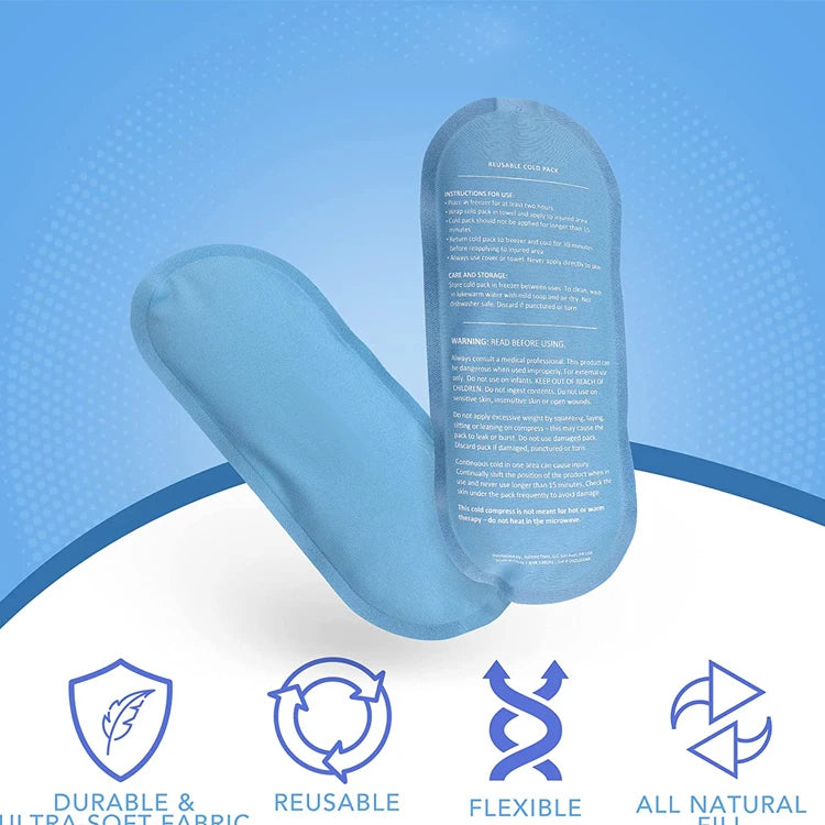 CE Certified Hot Cold Pack 200g | Custom Gel Ice Pack with Logo | Medical Supply