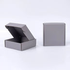 Custom Printing Eco-Friendly Reusable Black Packaging Corrugated Recyclable Shoes Clothes Storage Paper Cardboard Mailer Boxes