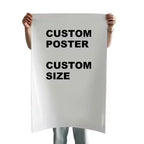 Custom Poster Printing on Canvas or Paper: Digital/Offset, Lamination, Any Size
