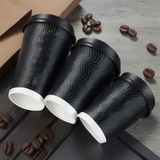 Custom Double Wall Paper Cups with Logo | MOQ 10,000 | 31-Day Lead