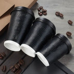 Custom Double Wall Paper Cups with Logo | MOQ 10,000 | 31-Day Lead