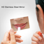Custom Compact Mirrors with Logo | Stainless Steel | MOQ 100 pcs