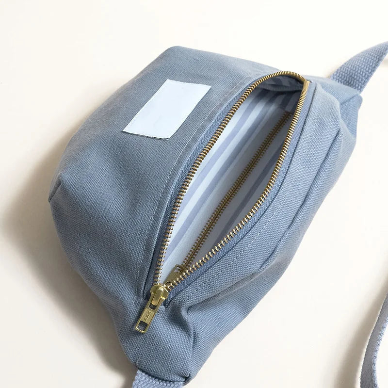 Custom Canvas Waist Bag with Logo | Bulk 500 Pcs