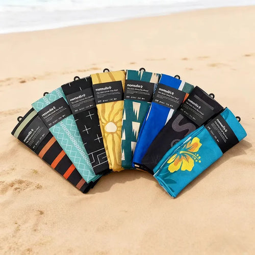 GRS-Certified Recycled Beach Towels | Sand-Free & 5x Quick-Dry | 100-Piece MOQ | Sustainable