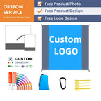 Custom Sand-Free Beach Mat 500pcs MOQ | Waterproof Foldable 210D Polyester, Logo Print for Camping