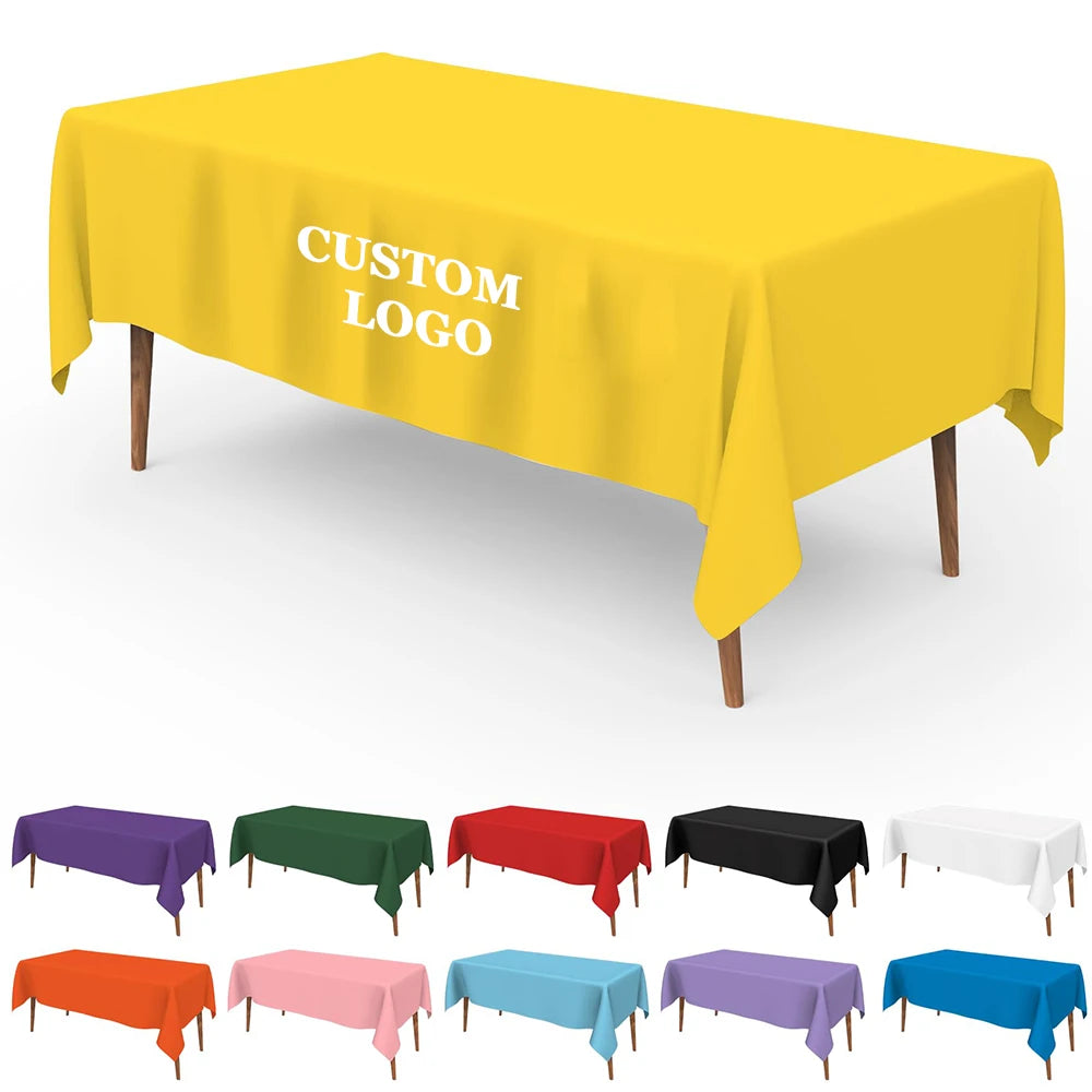 Custom PEVA Tablecloths | Waterproof, Stain-Resistant | 10,000 Pcs MOQ