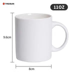 Custom Holiday Ceramic Mugs | 11oz White | 5,000 MOQ | 7-Day Lead