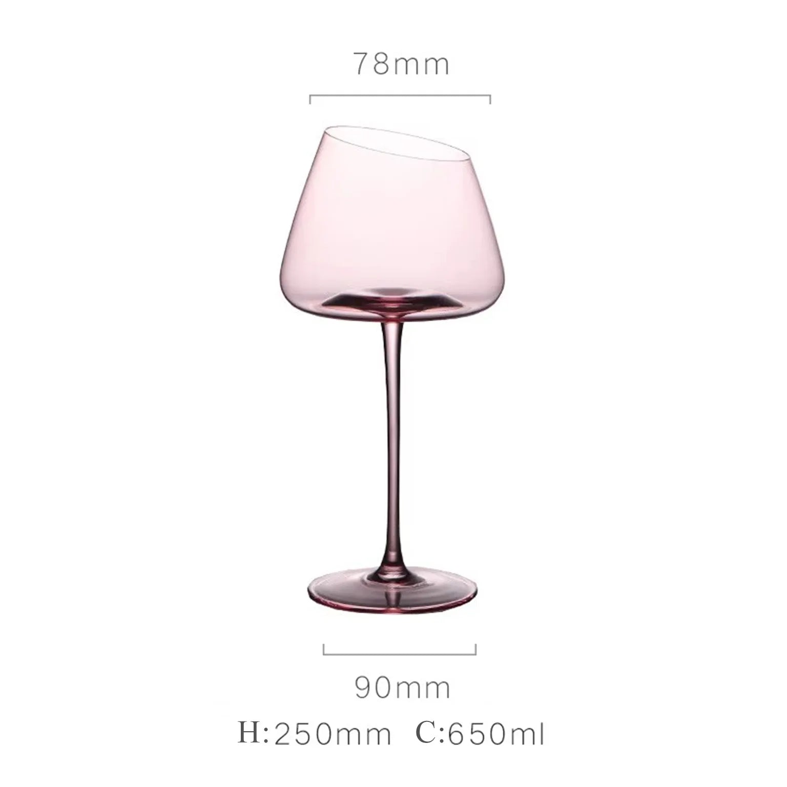 Pink Champagne Glasses | Flamingo Style Wine Goblets