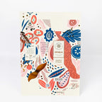 Custom Illustration Raised Gold Foil Art Print Paper Poster Gift Stamping Printing Wall Decor Event Exhibition Posters
