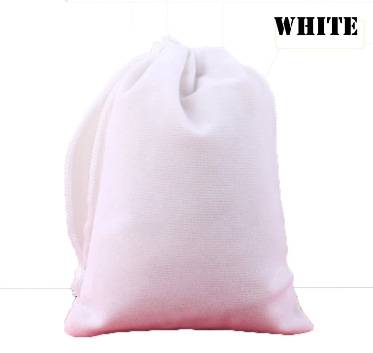 Custom Velvet Drawstring Pouch for Jewelry | Hot Stamping & Low MOQ 100