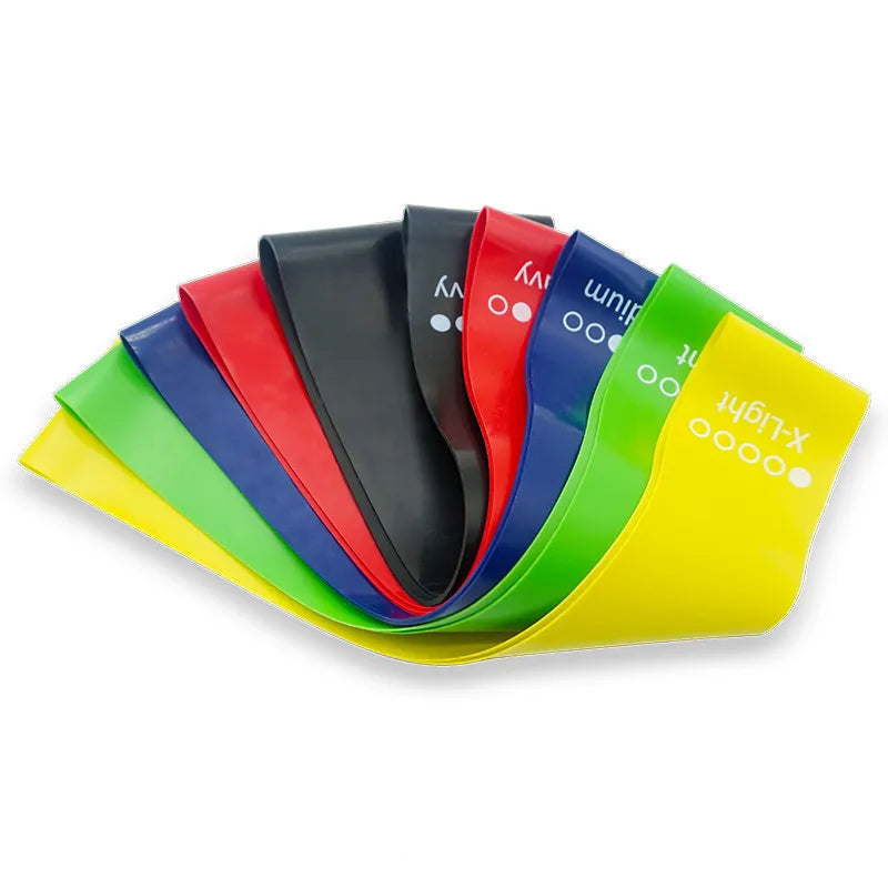 Custom Latex Resistance Bands | 10,000-Piece MOQ & 20-Day Lead Time | 5 Resistance Levels | Fitness